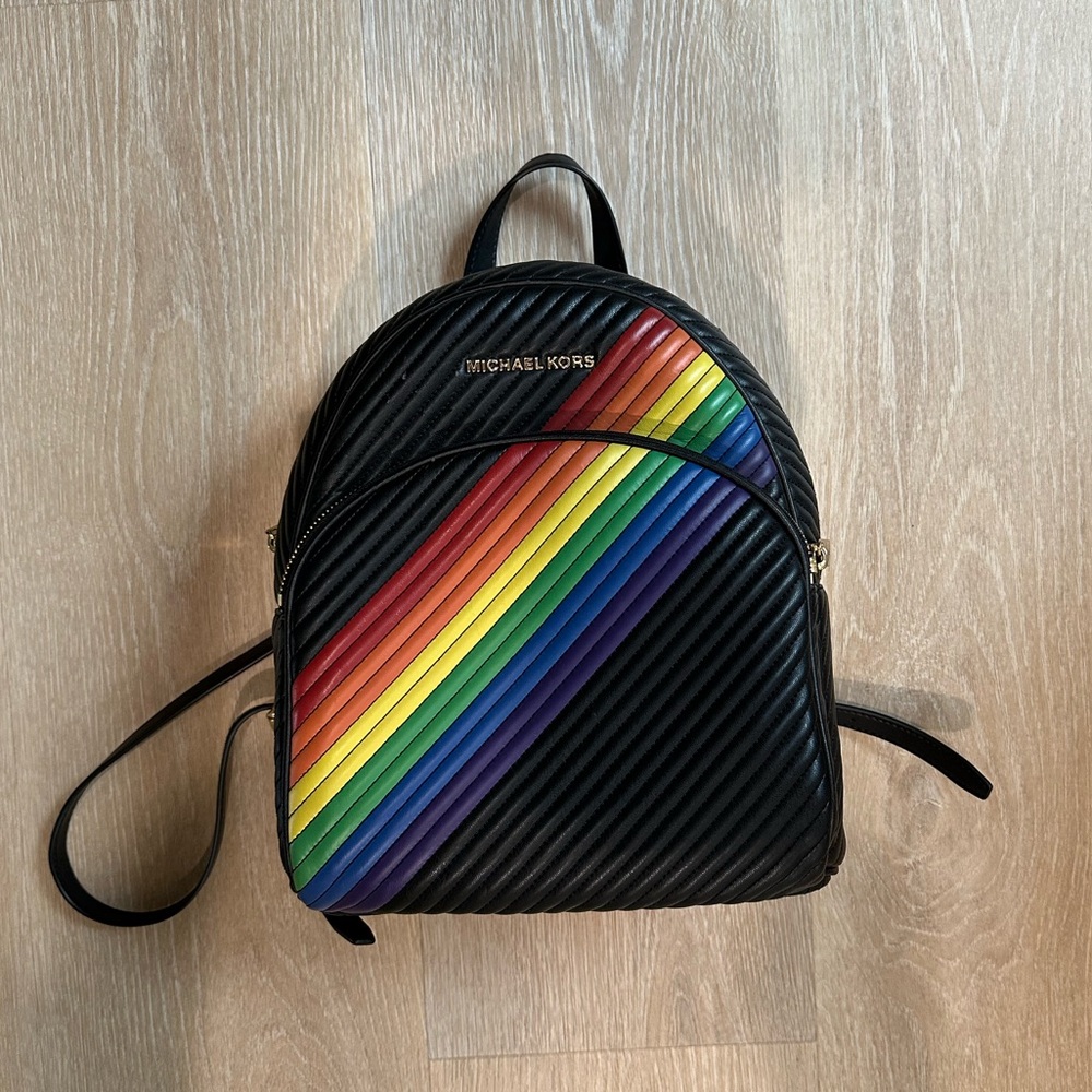Micheal Kors Rainbow Backpack